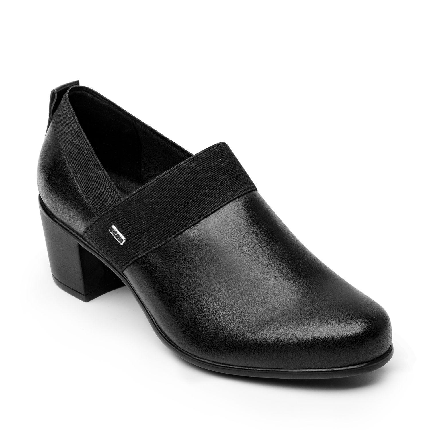 Zapato Mujer Cuero Renata Negro Flexi-1
