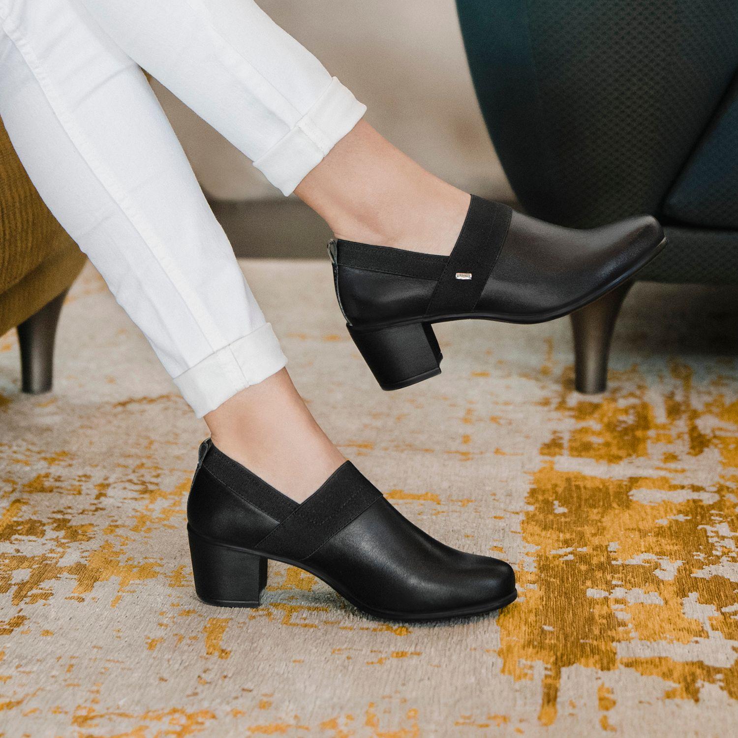 Zapato Mujer Cuero Renata Negro Flexi-2