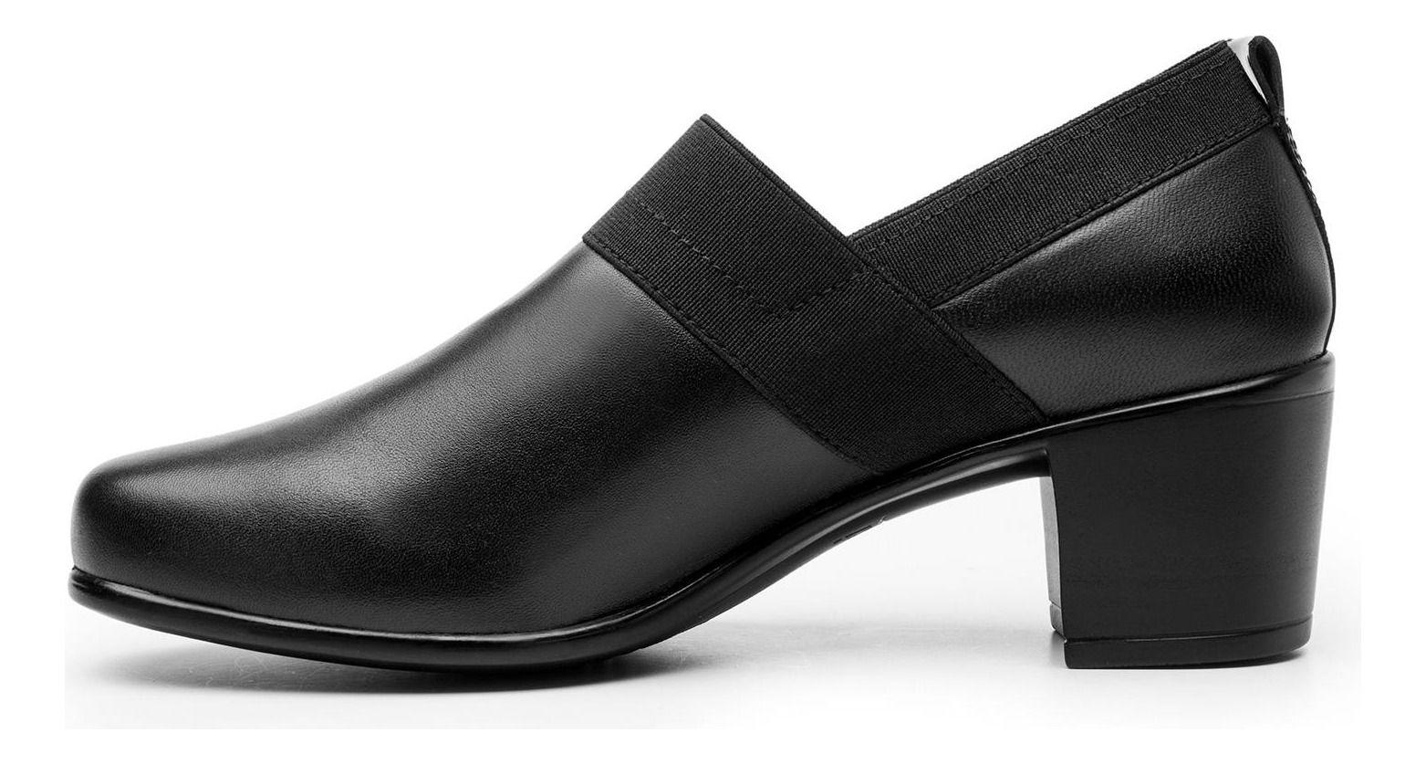 Zapato Mujer Cuero Renata Negro Flexi-2