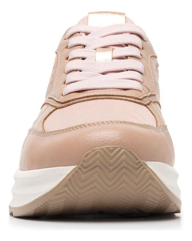 Zapatilla Mujer Nat 127102 Rosa Flexi-3