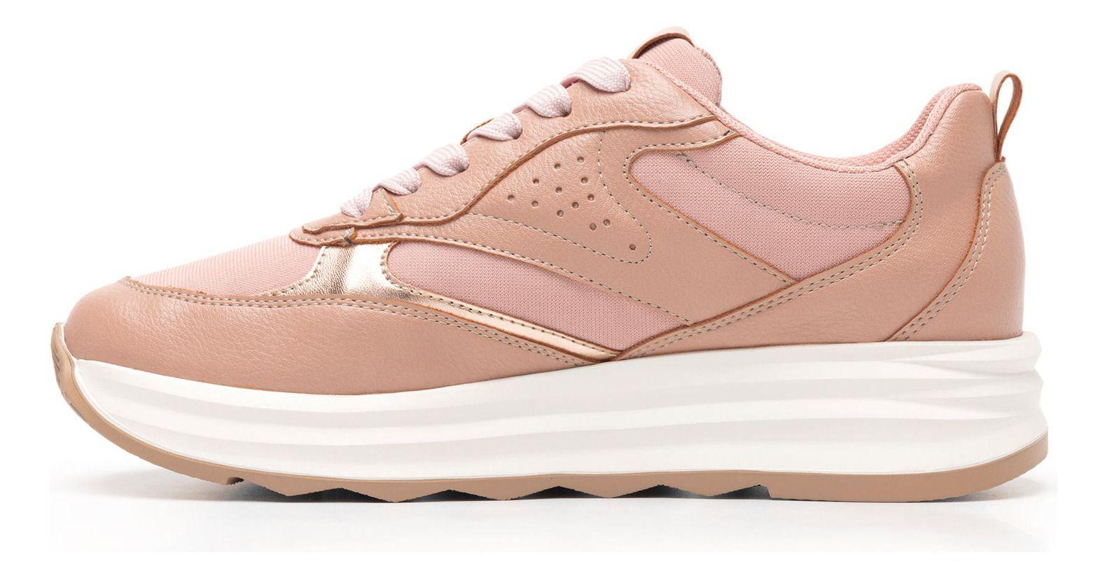 Zapatilla Mujer Nat 127102 Rosa Flexi-5