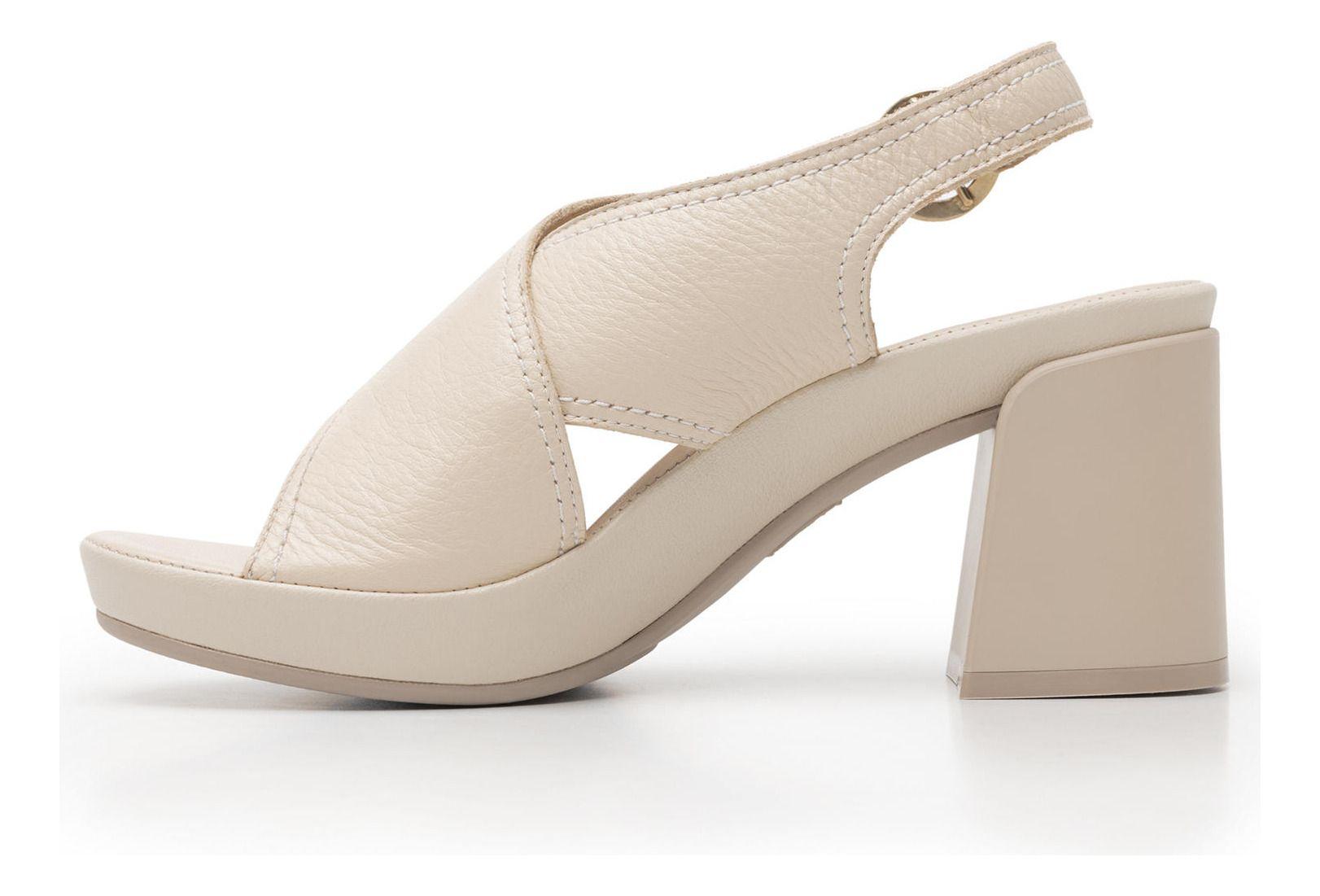 Sandalia Mujer Birgit 122701 Marfil Flexi-3