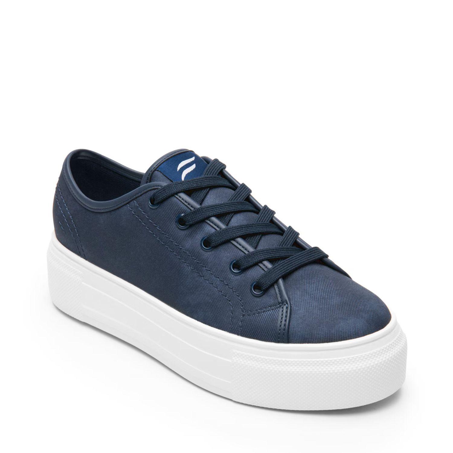 Zapatilla Mujer Lina 125401 Mezclilla Flexi-1