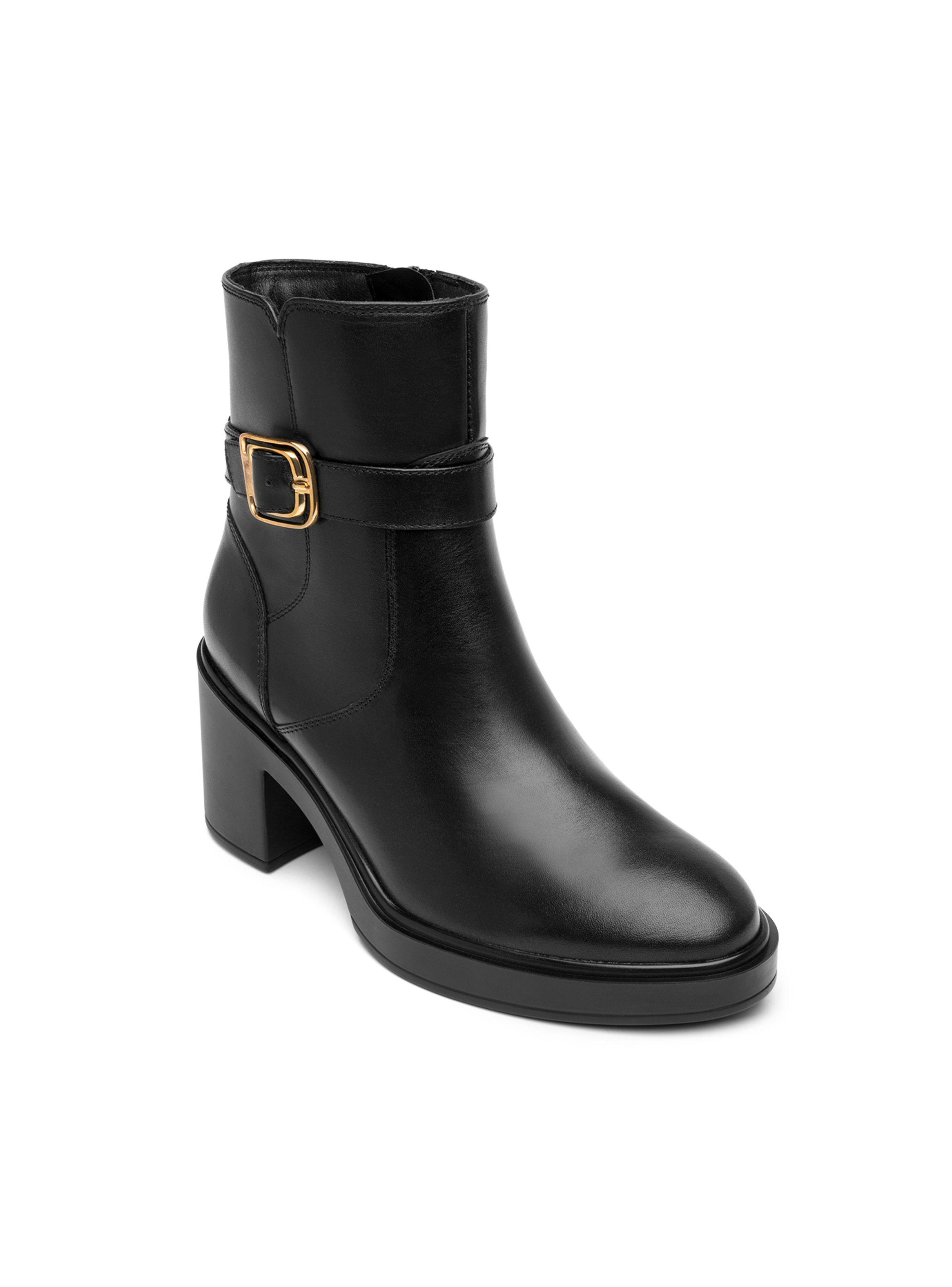 Botín Mujer Isbelle 130308 Negro Flexi-1