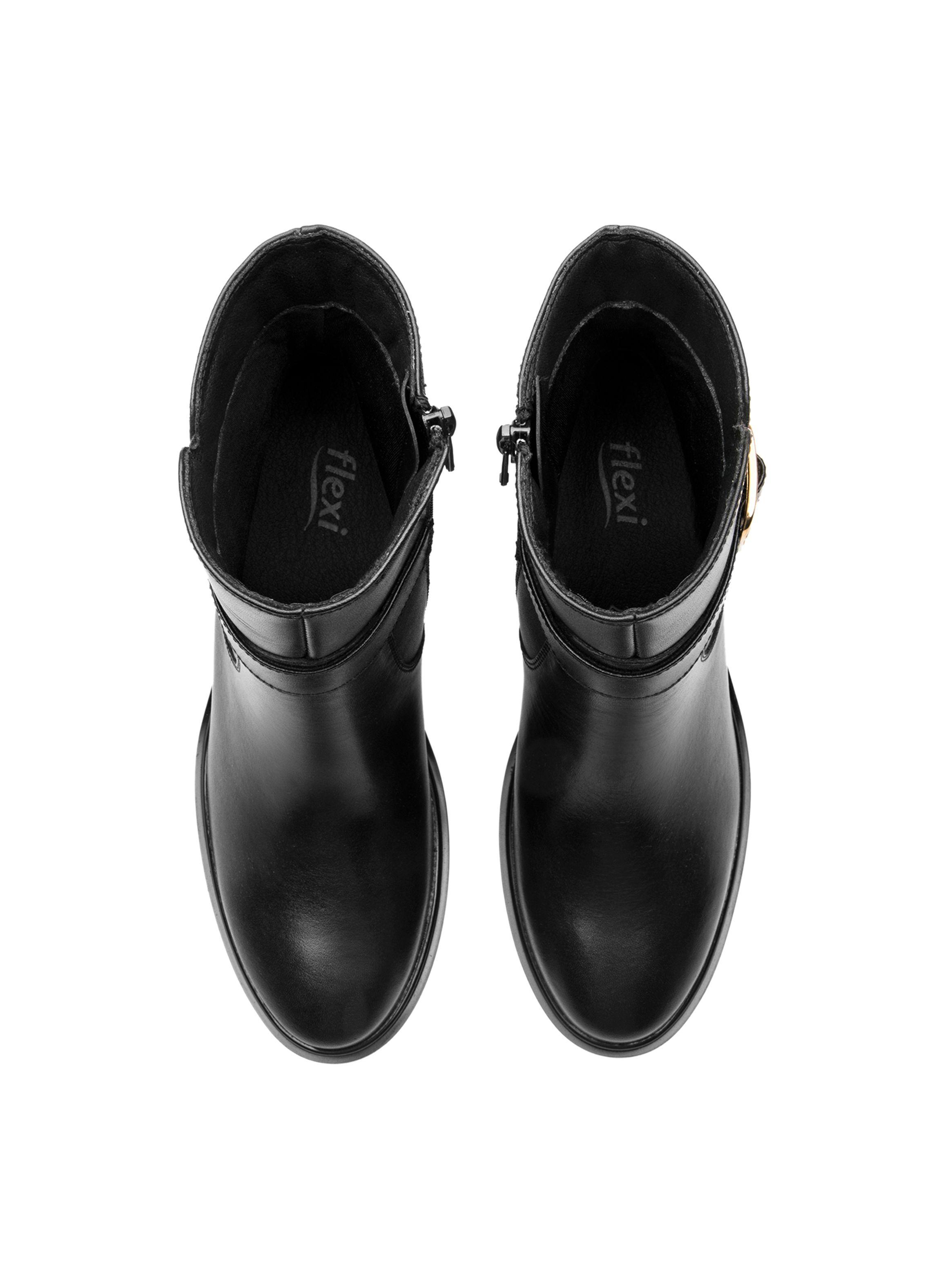 Botín Mujer Isbelle 130308 Negro Flexi-5