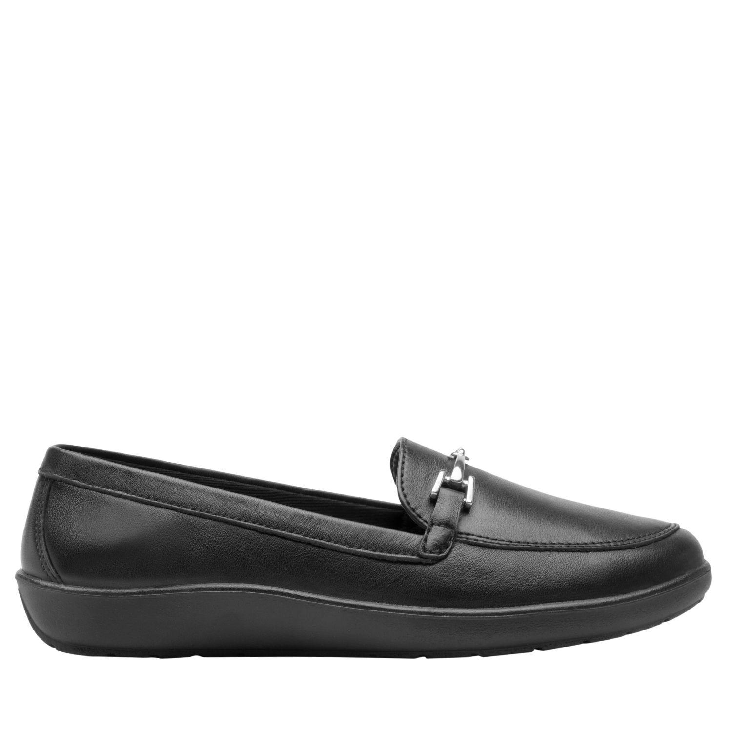 Zapato Mujer Cuero Amelie Negro Flexi-0