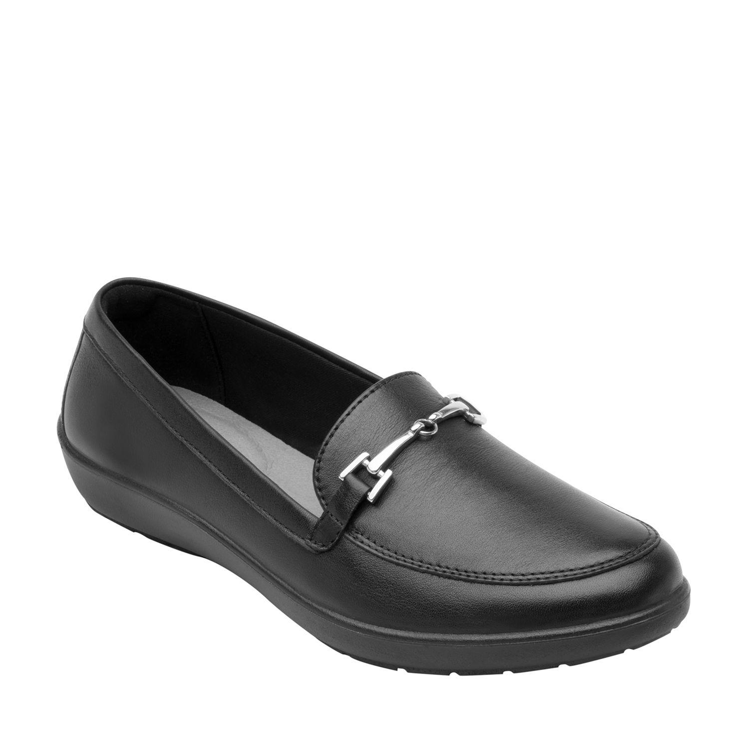 Zapato Mujer Cuero Amelie Negro Flexi-1