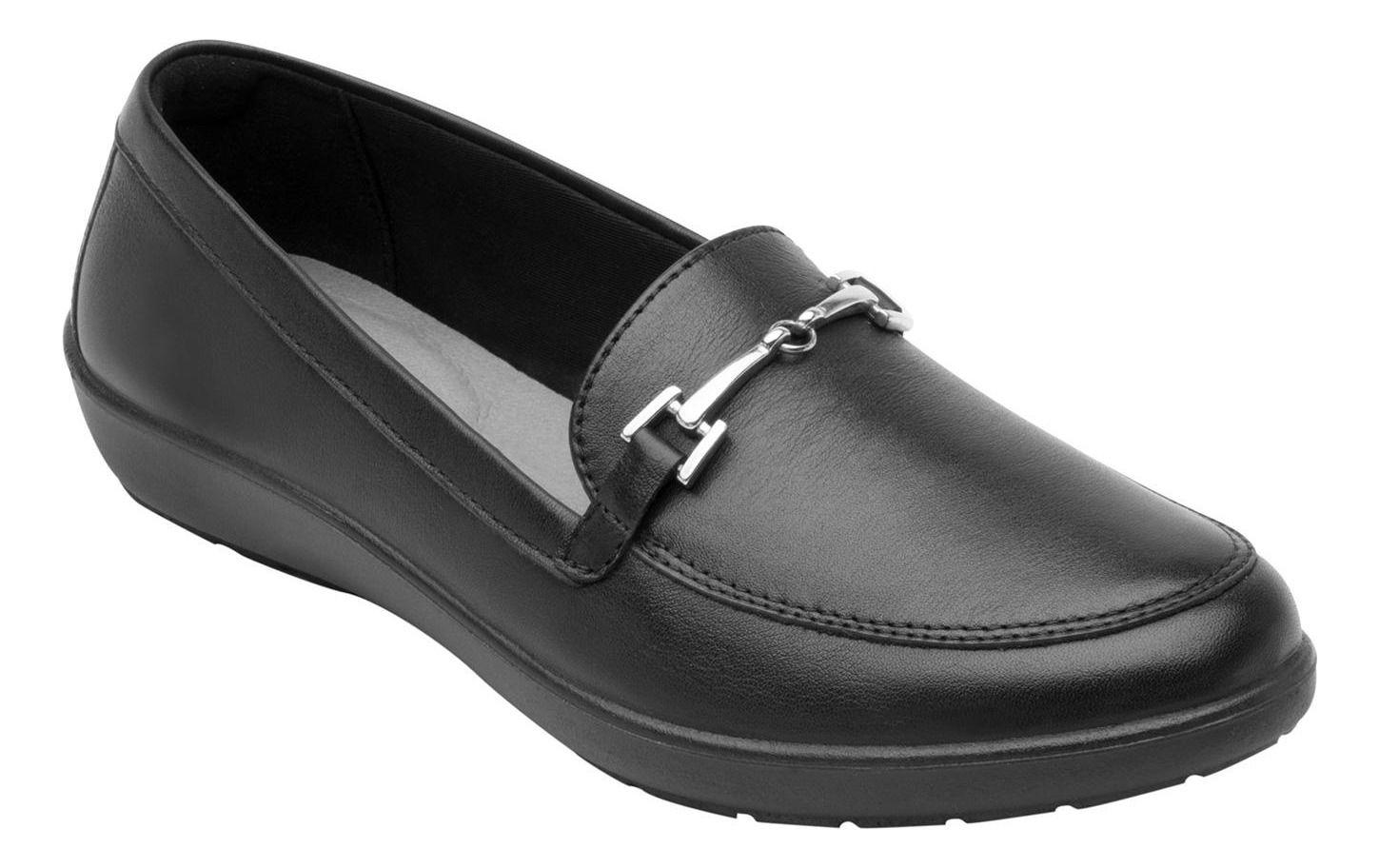 Zapato Mujer Cuero Amelie Negro Flexi-8