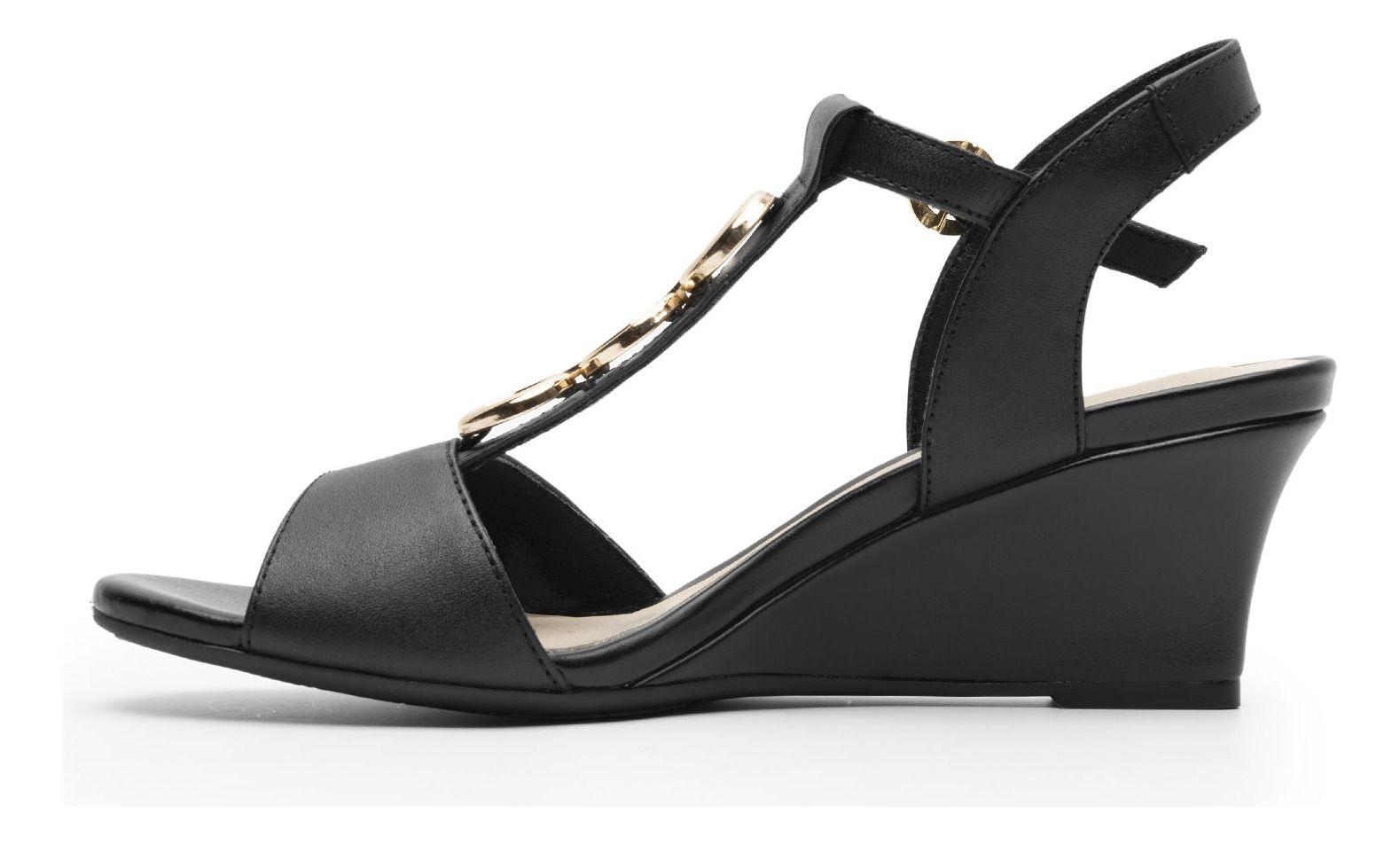Sandalia Mujer Gilma 128304 Negro Flexi-2