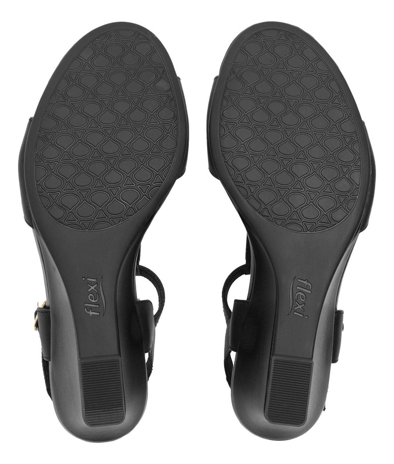 Sandalia Mujer Gilma 128304 Negro Flexi-5