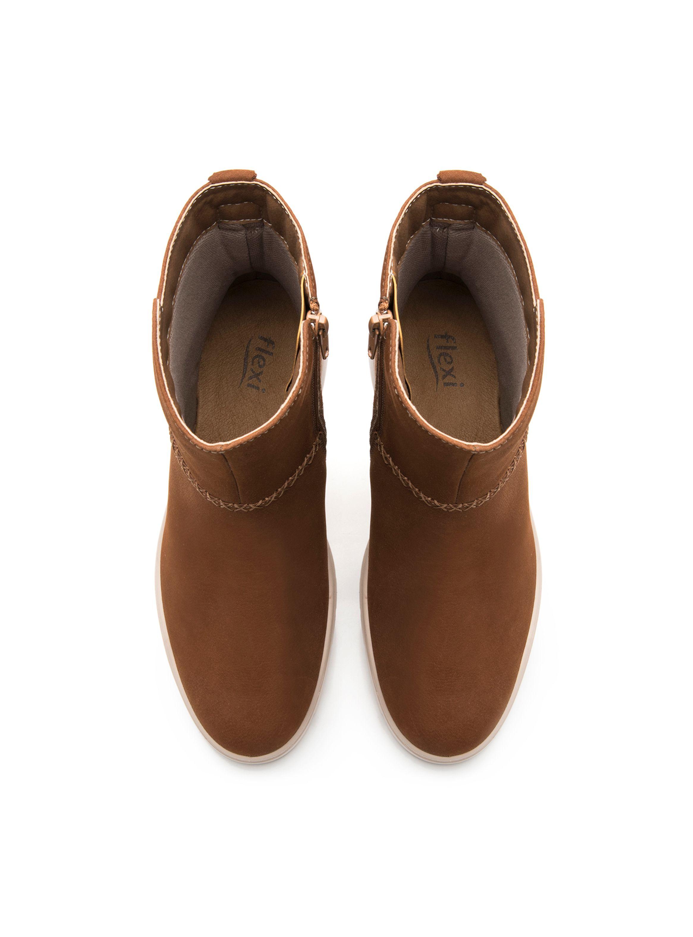 Botín Mujer Dariela 137804 Café Flexi-5