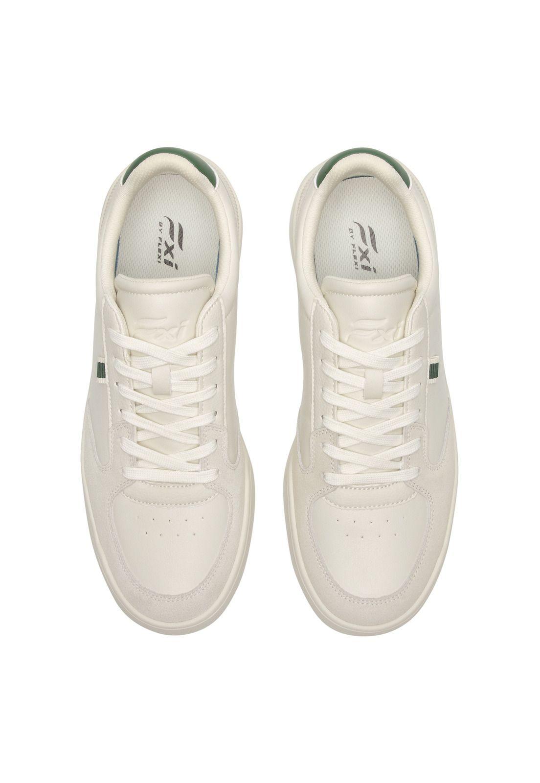 Zapatilla Hombre Cardiff 417501 Beige Flexi-4