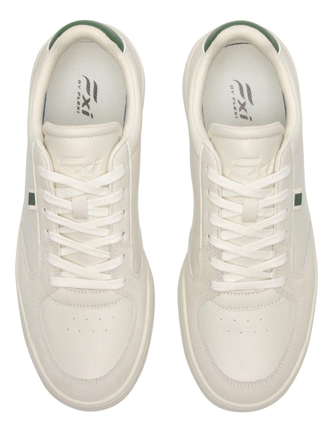 Zapatilla Hombre Cardiff 417501 Beige Flexi-3