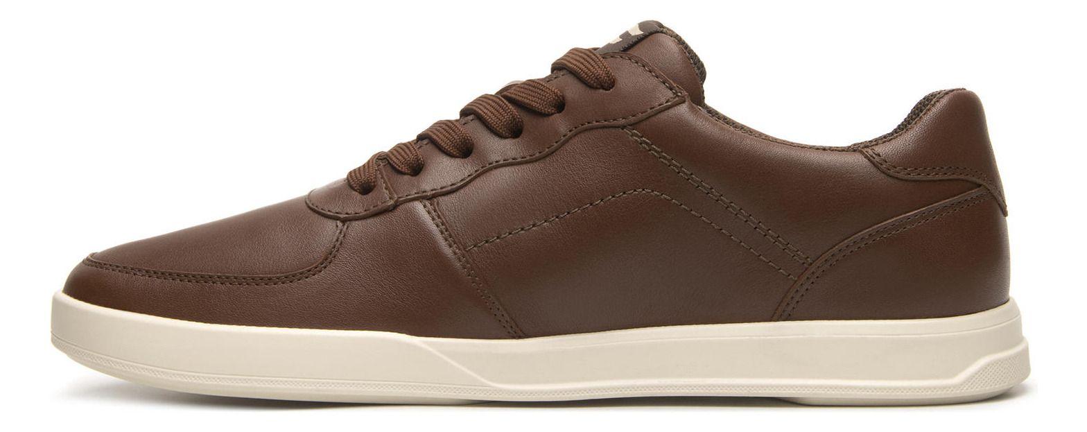 Zapatilla Hombre Creta 412408 Café Flexi-4