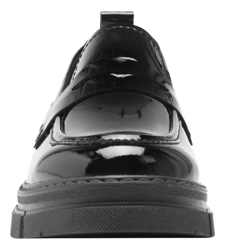 Mocasín Mujer Cuero Dune 124602 Negro Flexi-4