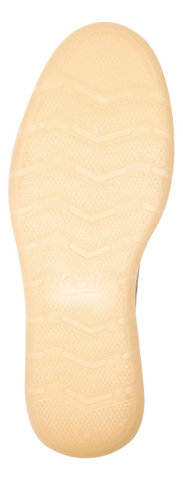 Zapatilla Mujer Cuero Rosaura Dorado Flexi-5