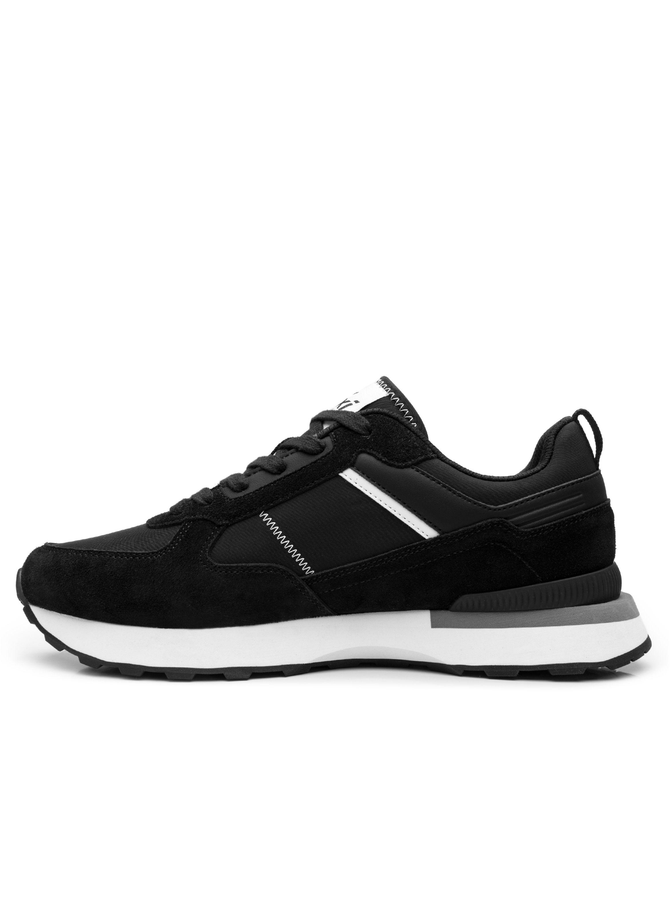 Zapatilla Hombre King 420704 Negra-2