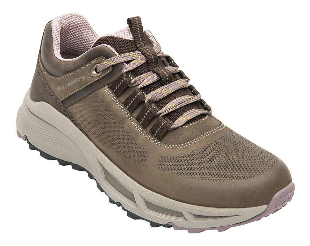Zapato Mujer Campbell 118702 Taupe Flexi-0