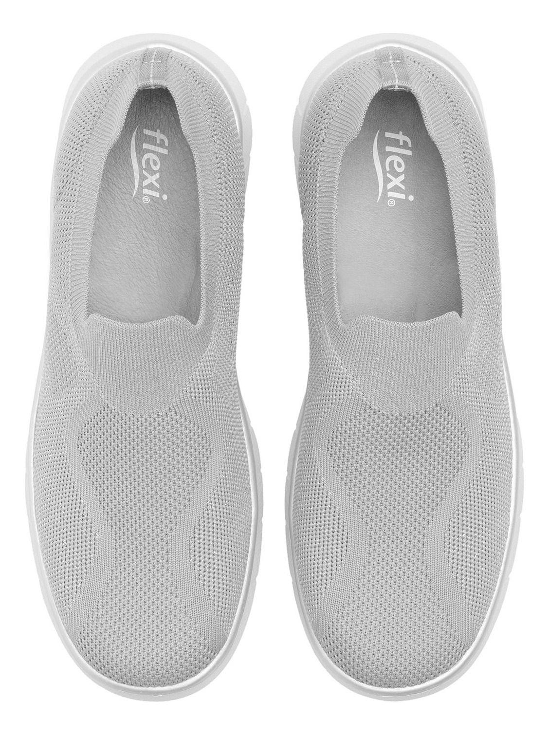 Zapatilla Mujer Ashley 125601 Gris Flexi-6