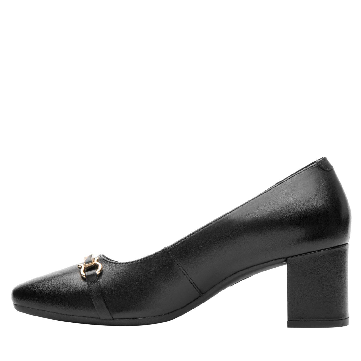 Zapato Mujer Cuero Marione Negro Flexi-2