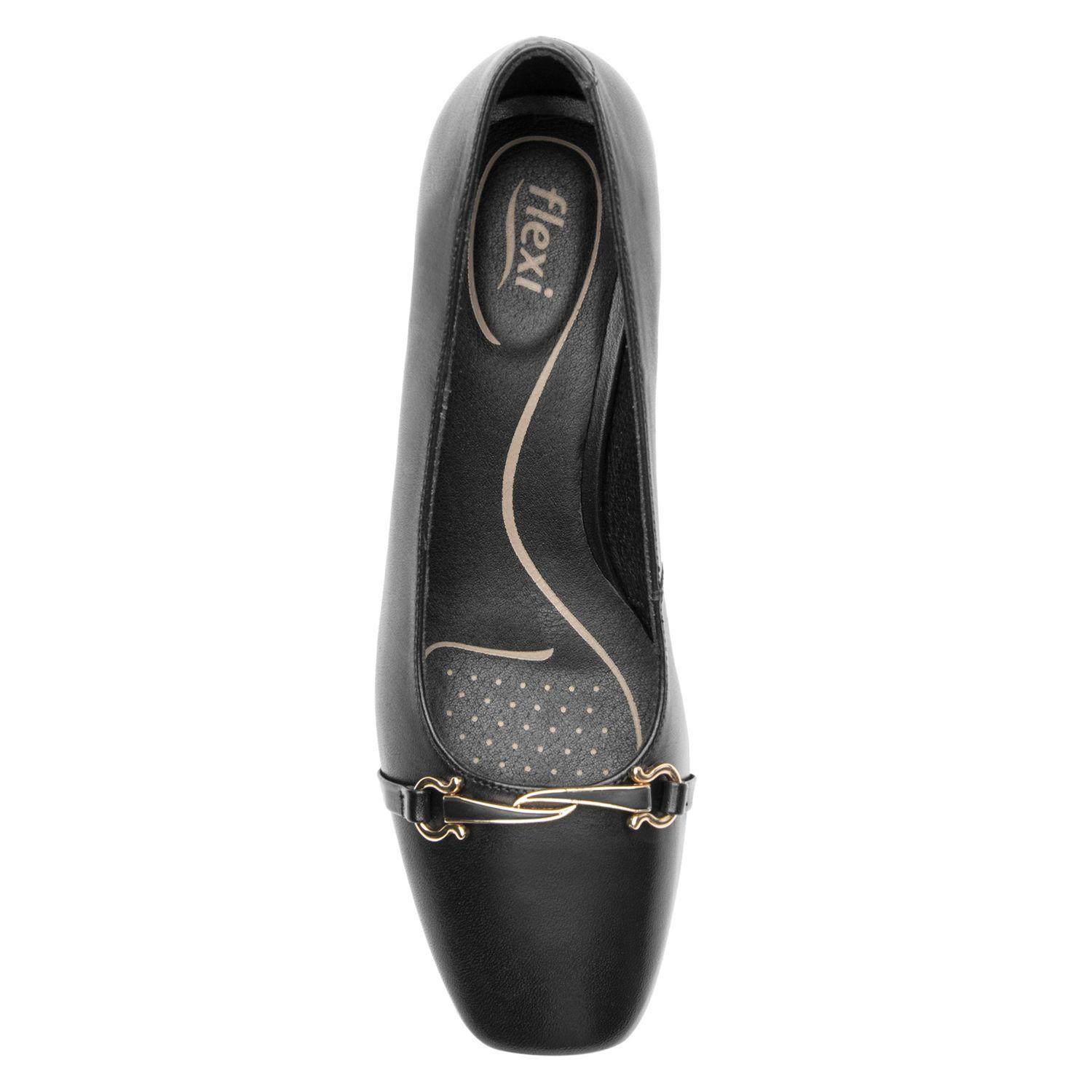 Zapato Mujer Cuero Marione Negro Flexi-5