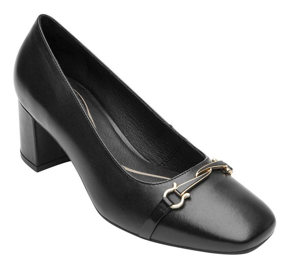 Zapato Mujer Cuero Marione Negro Flexi-7