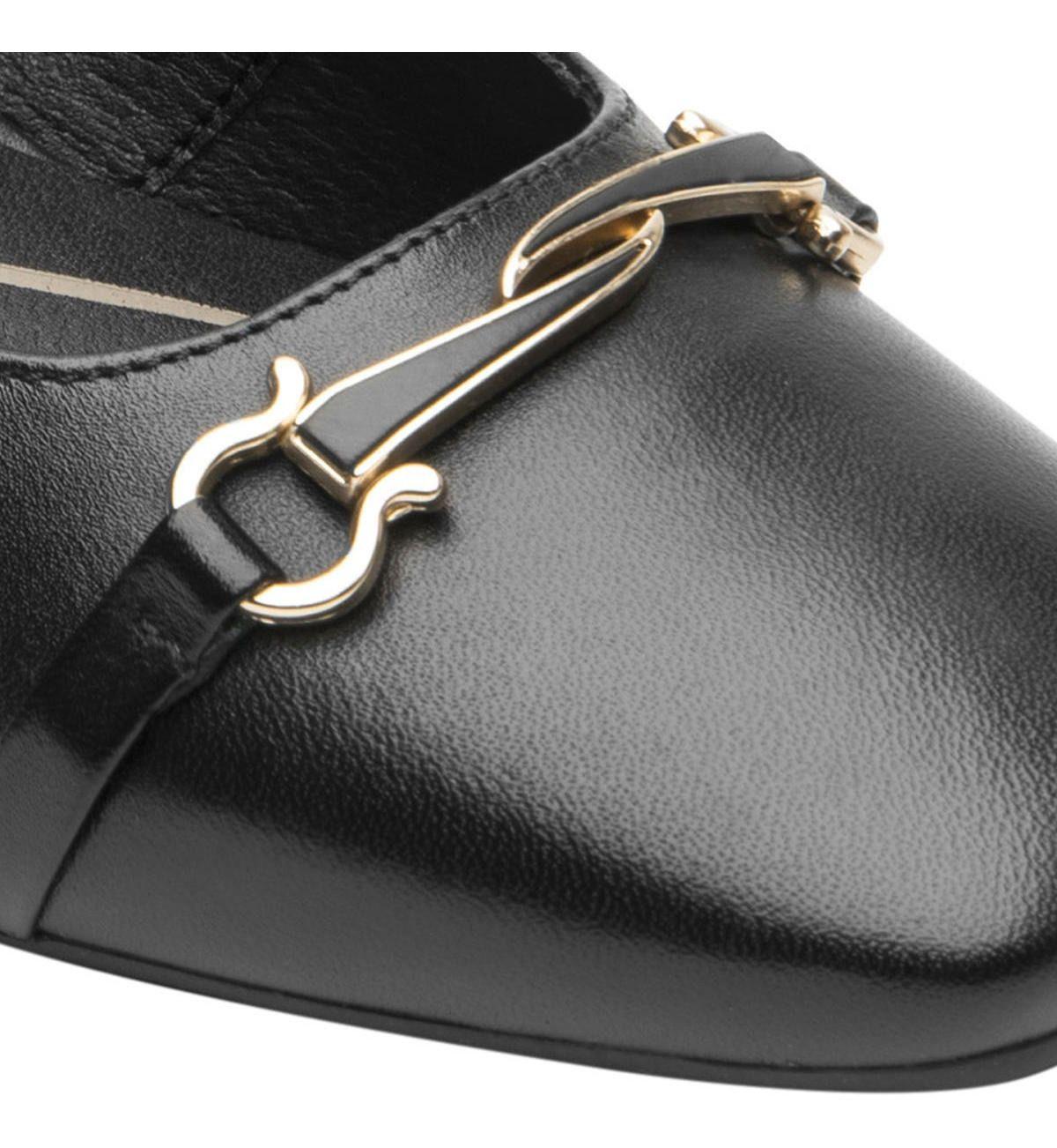 Zapato Mujer Cuero Marione Negro Flexi-1