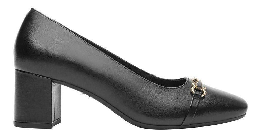 Zapato Mujer Cuero Marione Negro Flexi-2