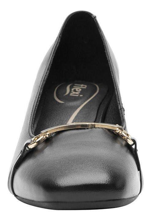Zapato Mujer Cuero Marione Negro Flexi-3