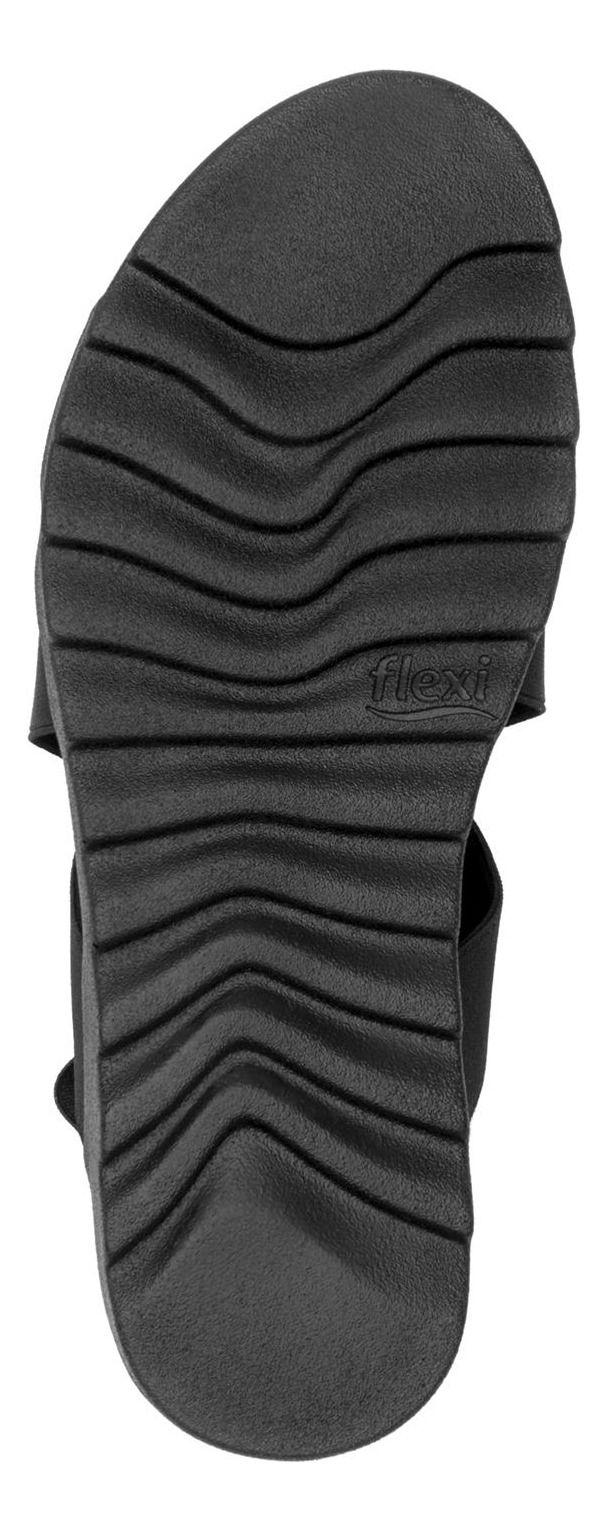 Sandalia Mujer Norah Negro Flexi-4