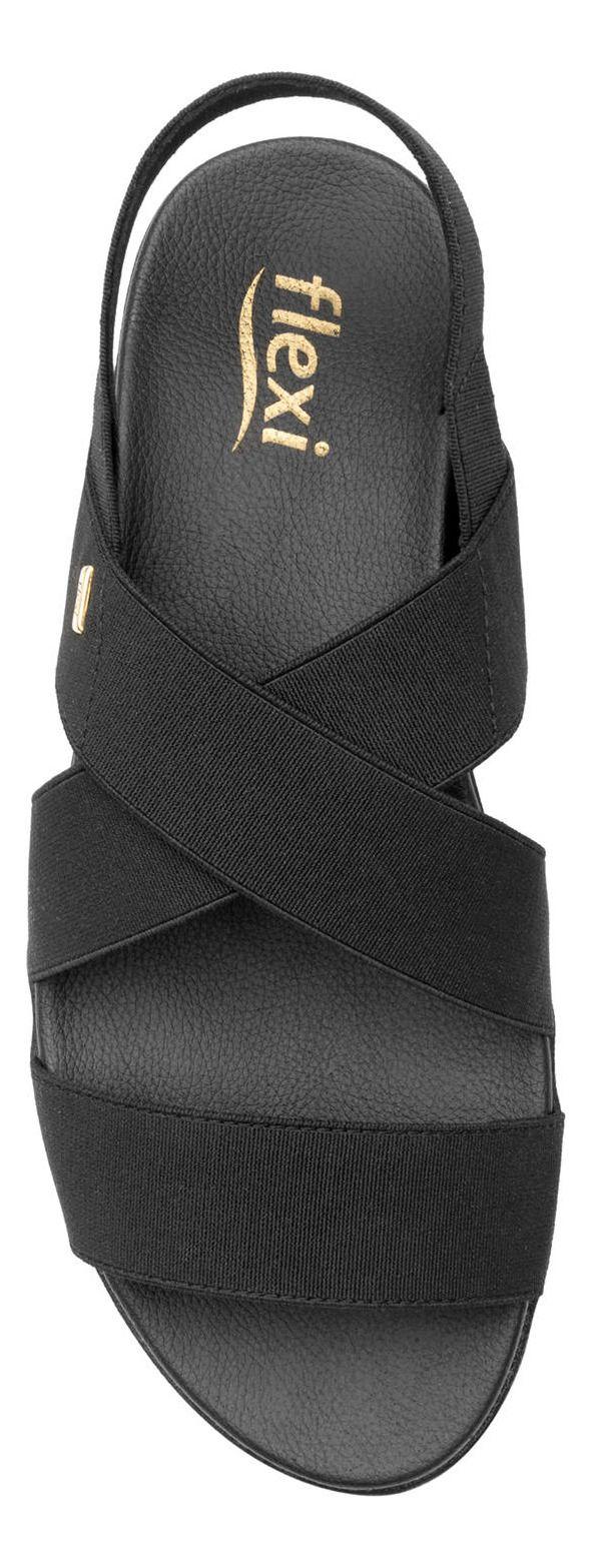 Sandalia Mujer Norah Negro Flexi-6