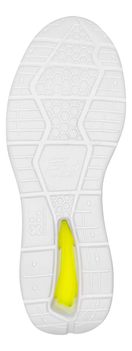 Zapatilla Hombre Launcher Blanca Flexi-6