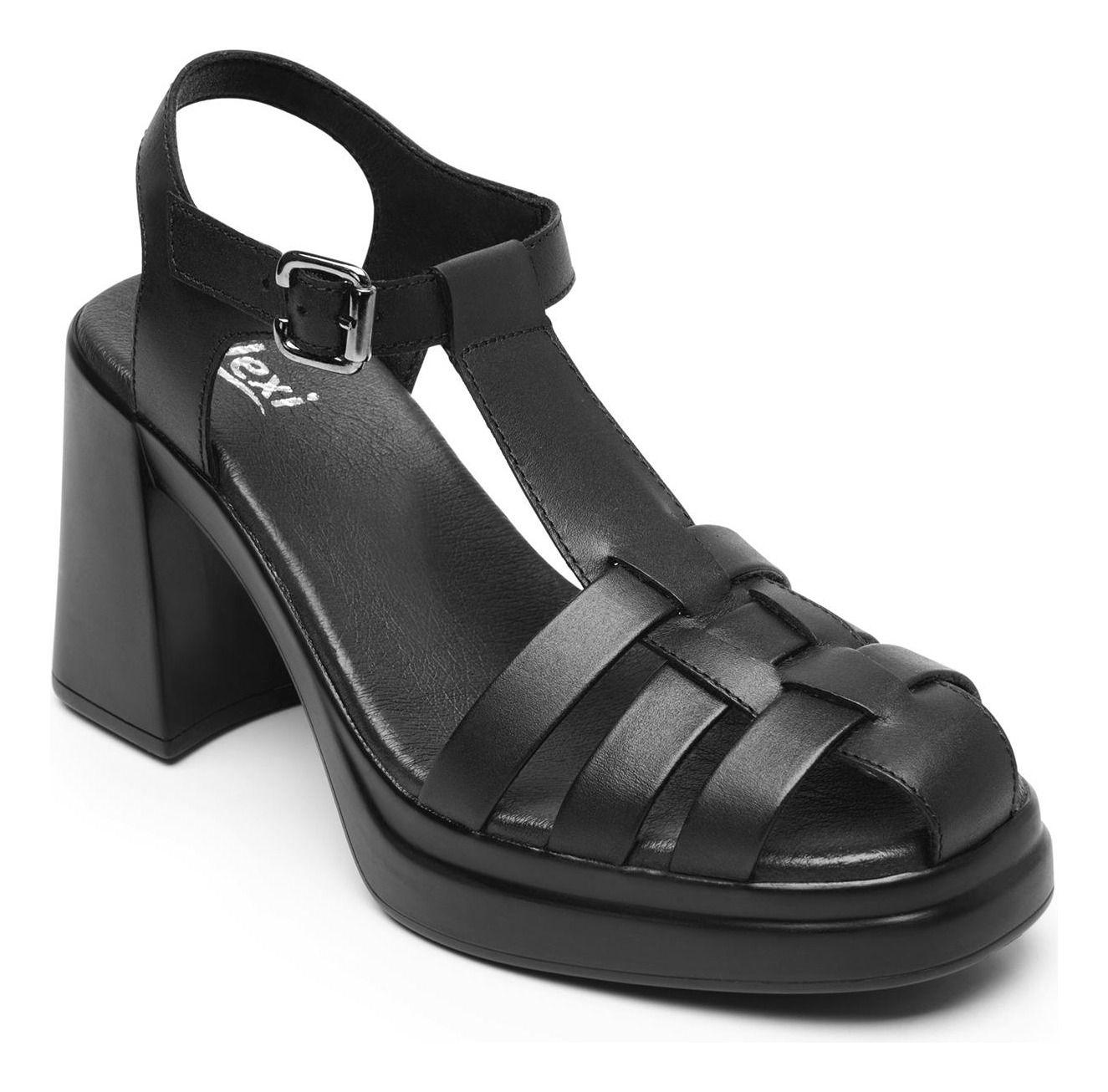 Sandalia Mujer Roraima 127604 Negro Flexi-2