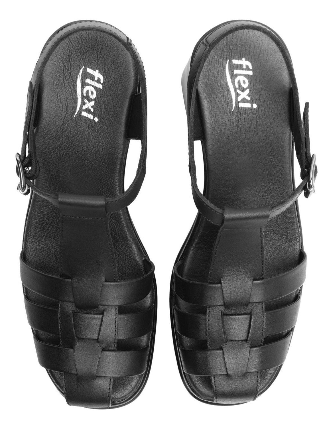 Sandalia Mujer Roraima 127604 Negro Flexi-6