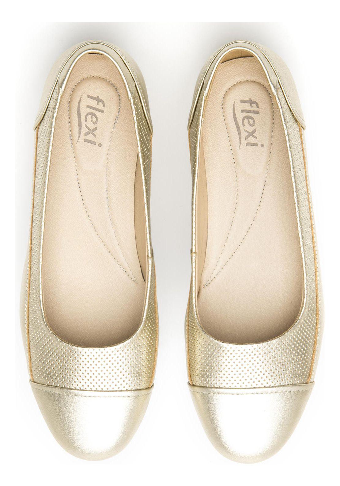 Zapato Mujer Stephie 127002 Dorado Flexi-5