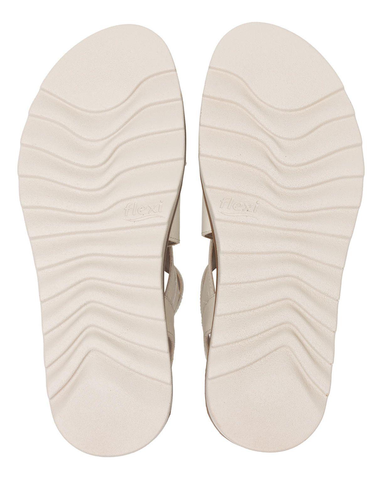Sandalia Mujer Manaus 127702 Blanco Algodón Flexi-6