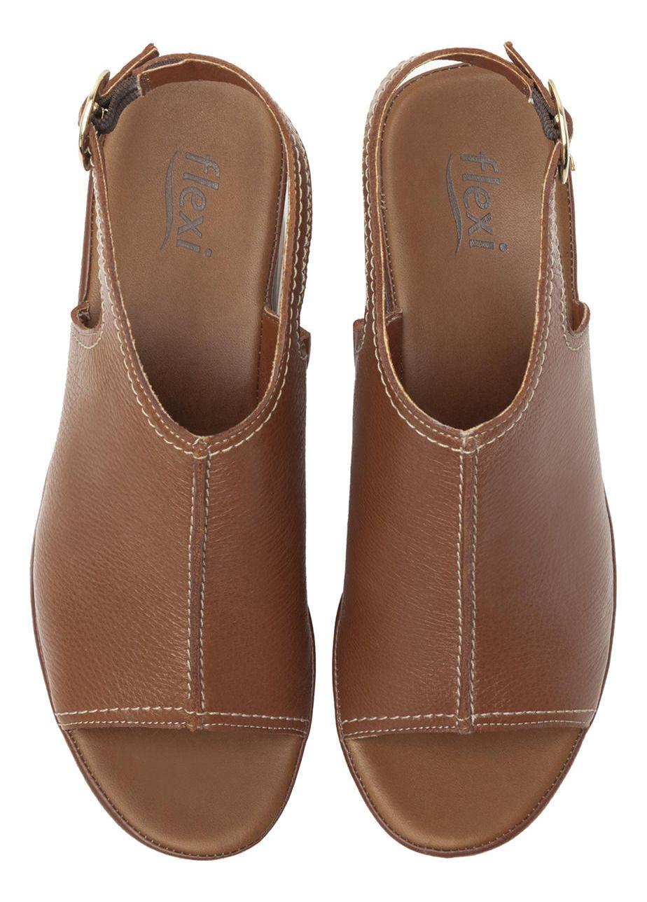 Sandalia Mujer Birgit 122703 Café Flexi-3