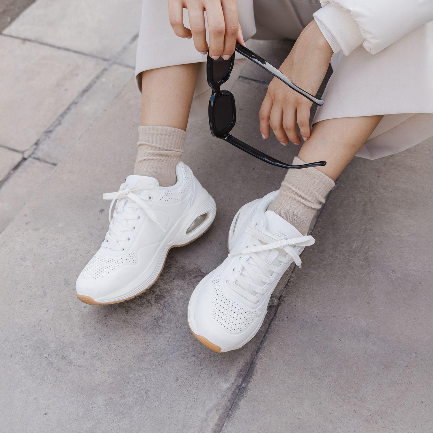 Zapatilla Mujer Saluma 131501 Blanca Flexi-2