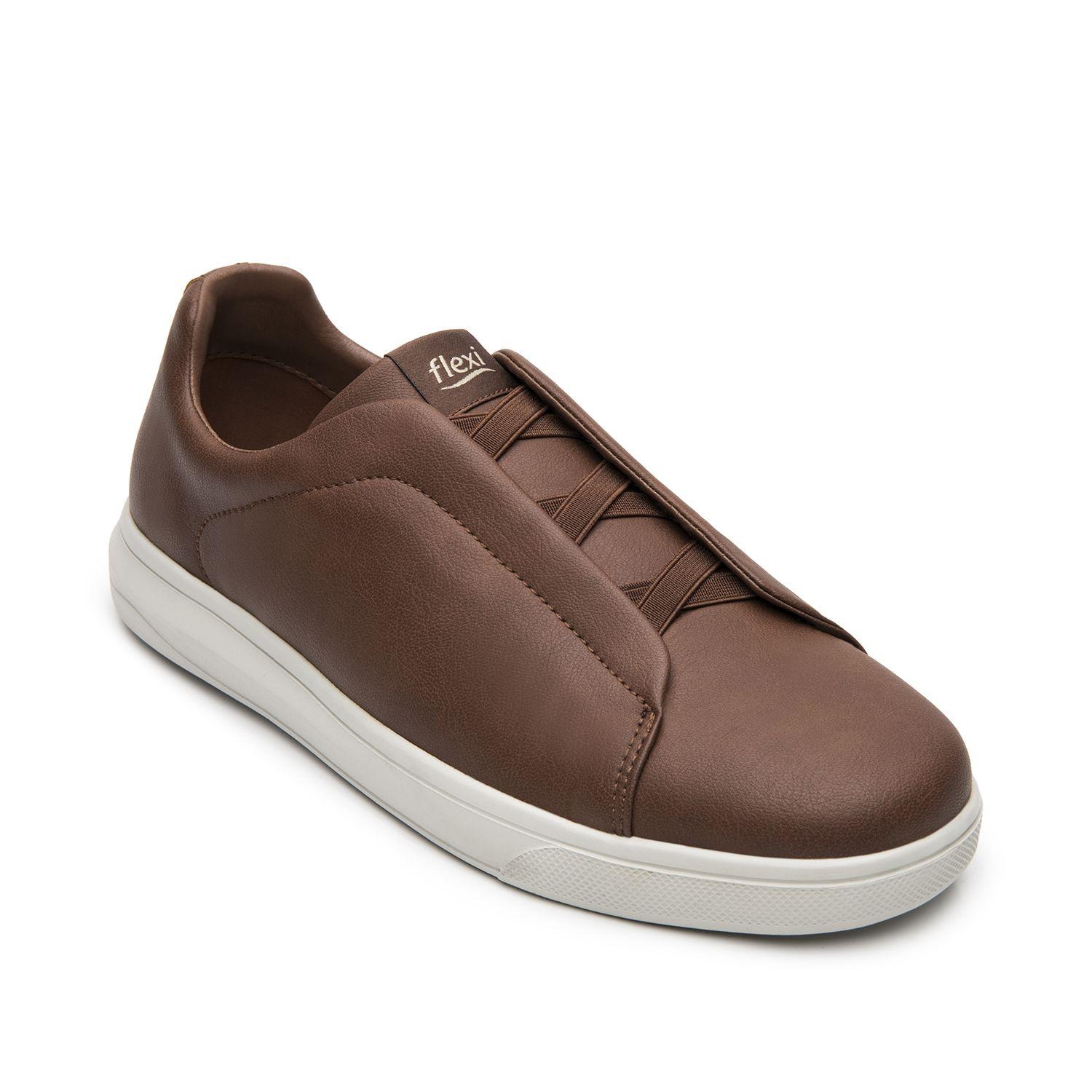 Zapatilla Hombre Fraser 415307 Café Flexi-1