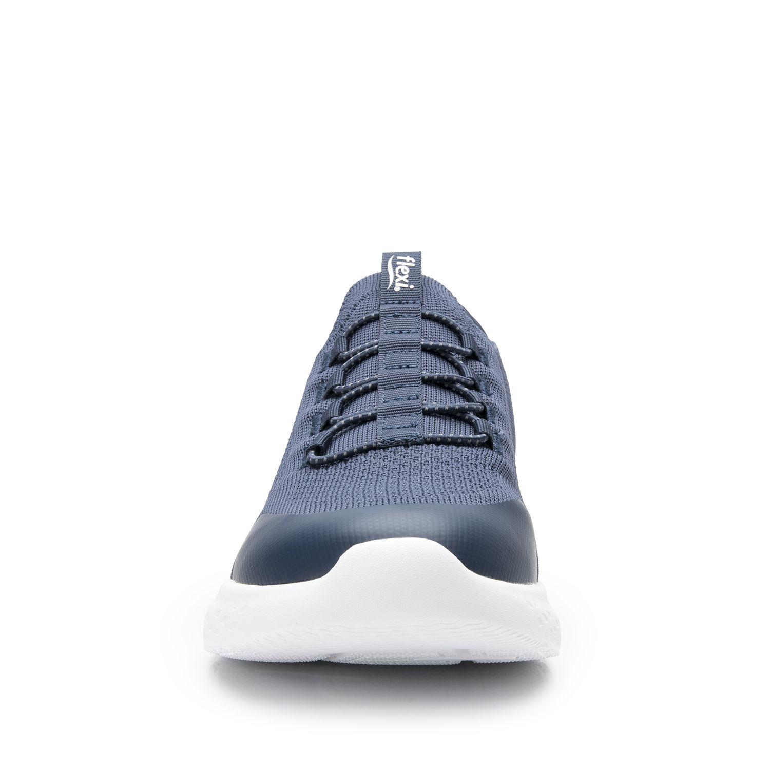 Zapatilla Hombre Barak 415506 Azul Denim Flexi-3