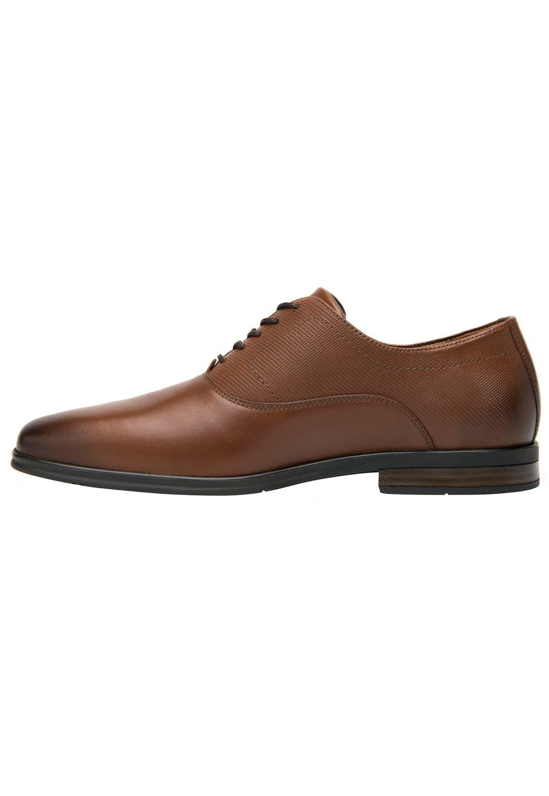 Zapato Hombre Cuero Crypto Café Flexi-4