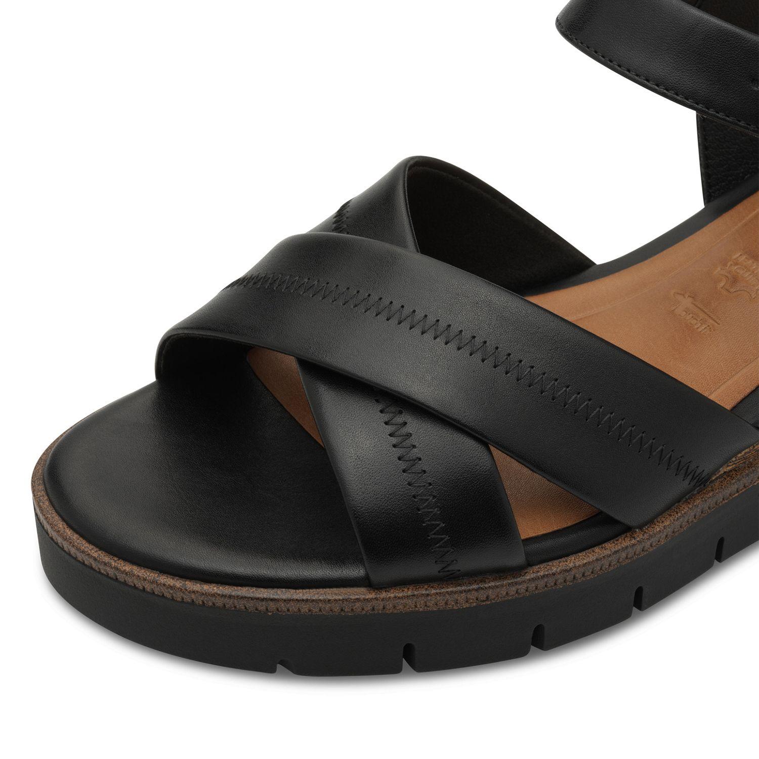 Sandalia Mujer 28202-42 Negra  Tamaris-1