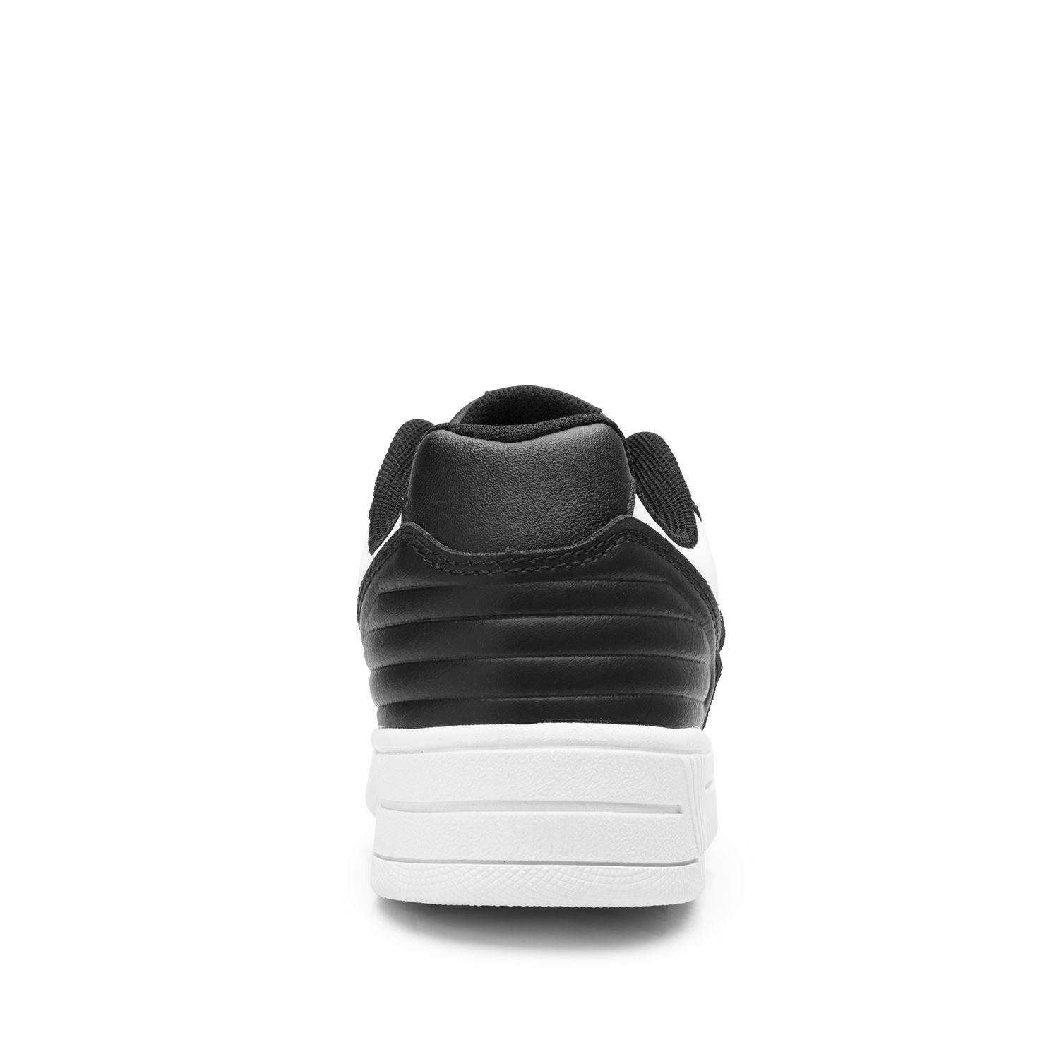 Zapatilla Mujer Inna 131604 Blanco y Negro Flexi-5