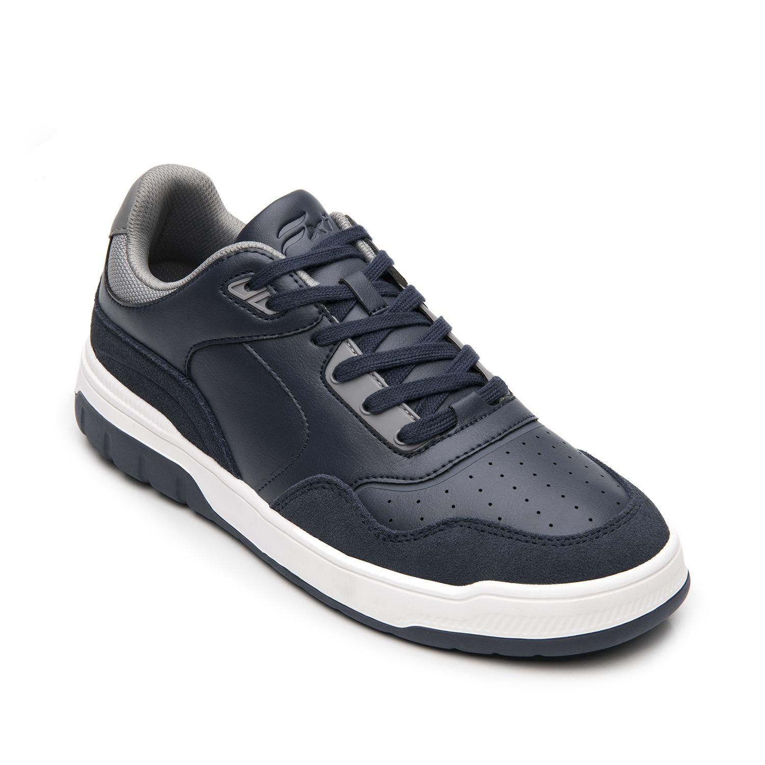 Zapatilla Hombre Cardiff 417506 Azul Oscuro Flexi-1