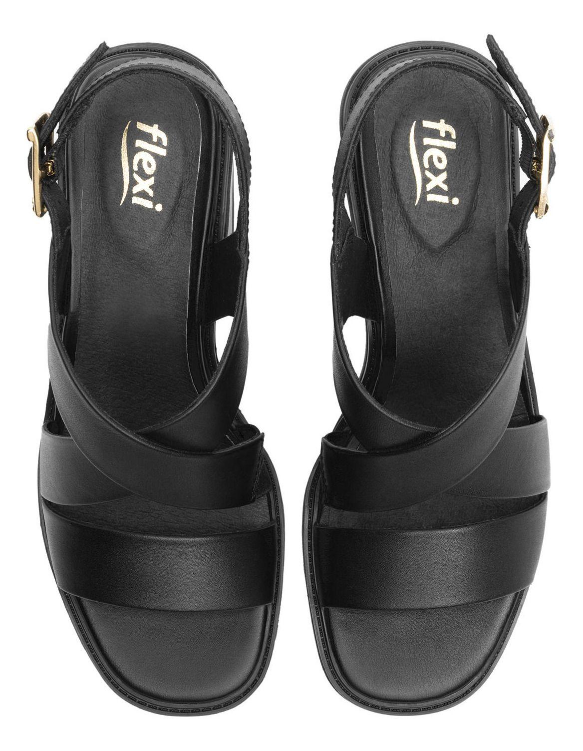 Sandalia Mujer Itacare 128404 Negro Flexi-5