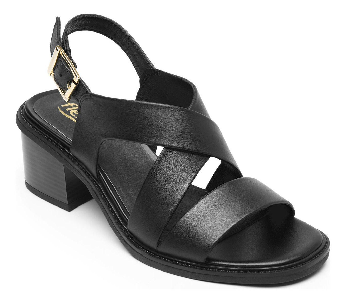 Sandalia Mujer Itacare 128404 Negro Flexi-2
