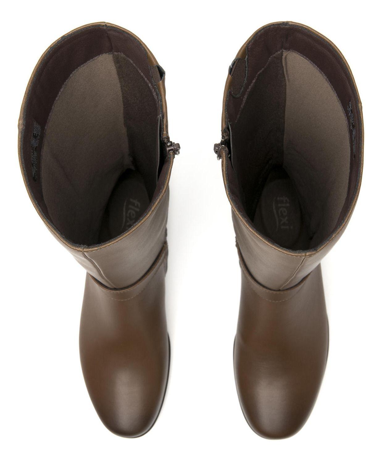 Bota Mujer Yulisa 45231 Café Flexi-5