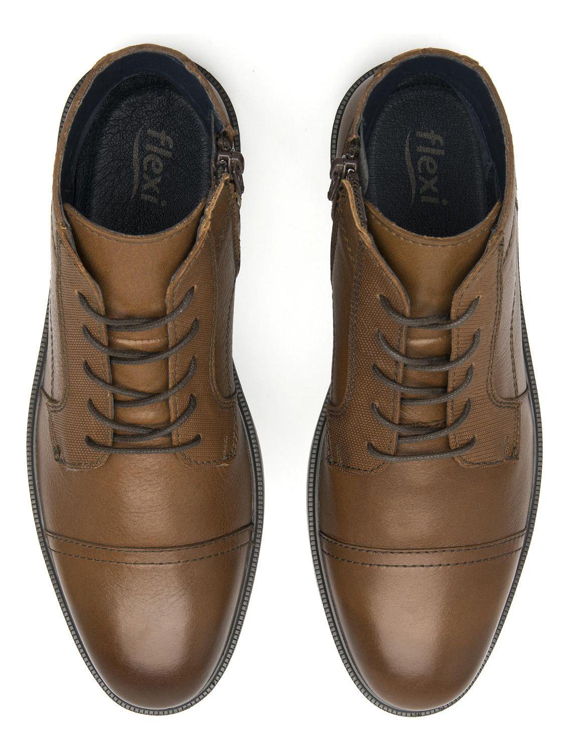 Botín Hombre Polara 412306 Café Flexi-5