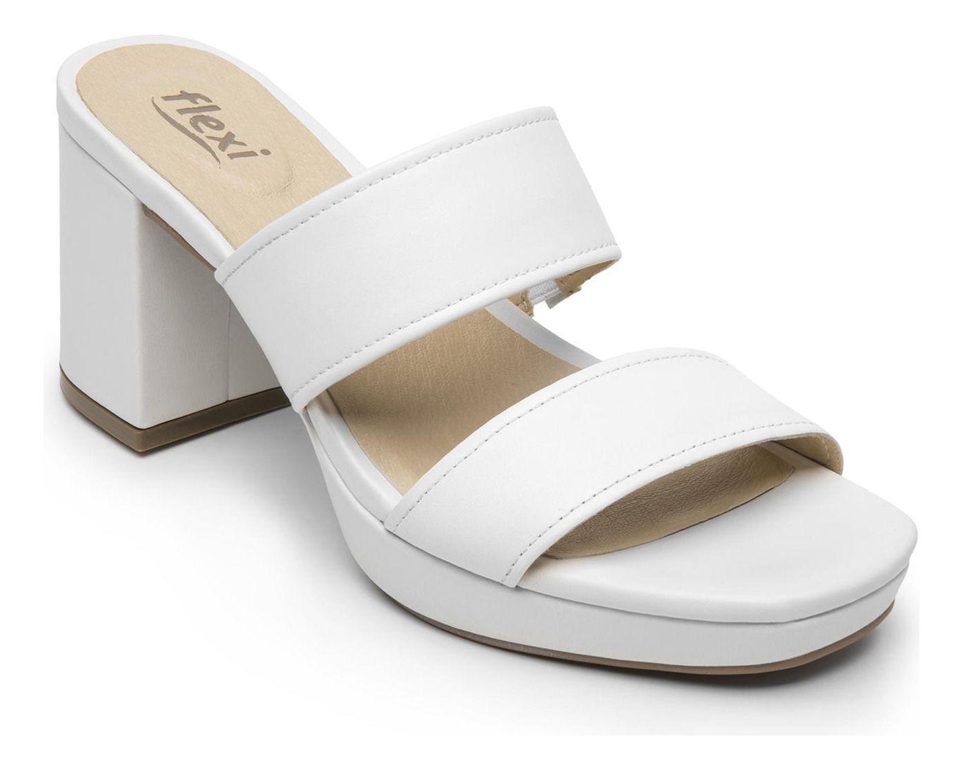 Sandalia Mujer Kadeisha 123005 Blanco Flexi-3