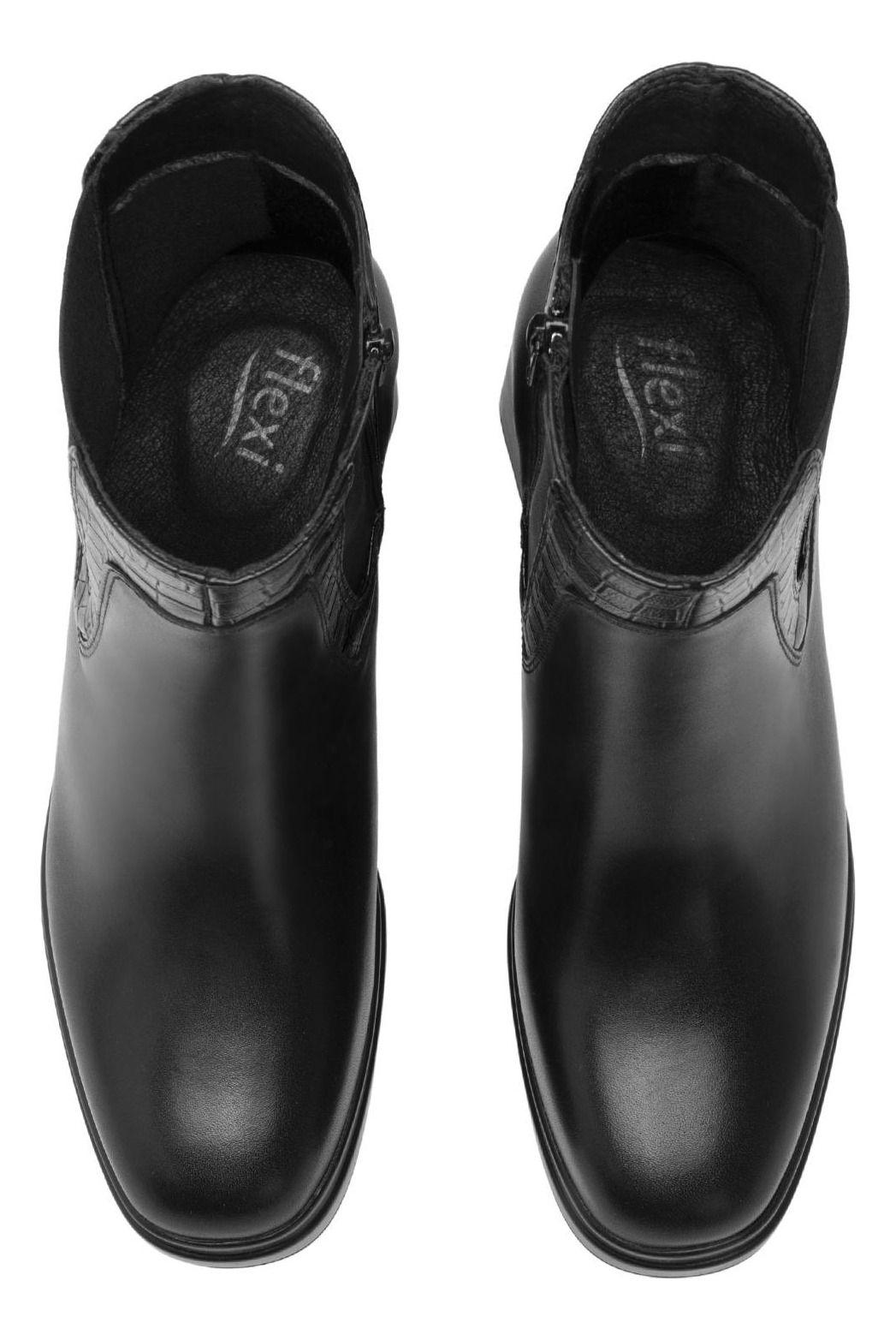 Botín Mujer Mandy 127402 Negro Flexi-3